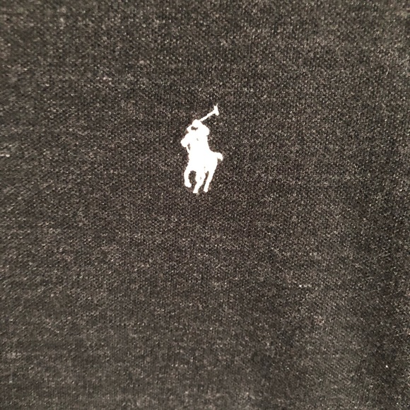 Polo By Ralph Lauren Dark Heather Gray Classic Fit - Picture 3 of 5